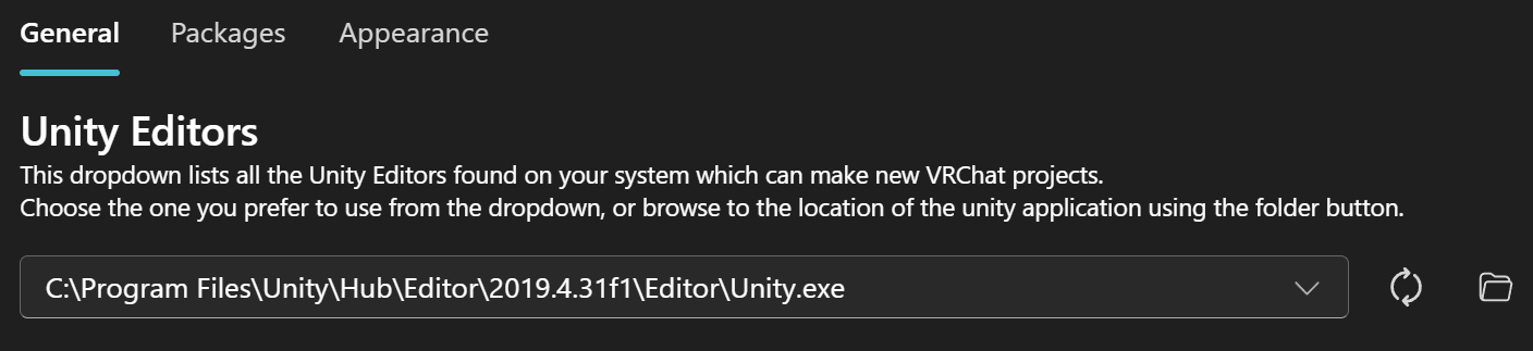 浏览 Unity 编辑器
